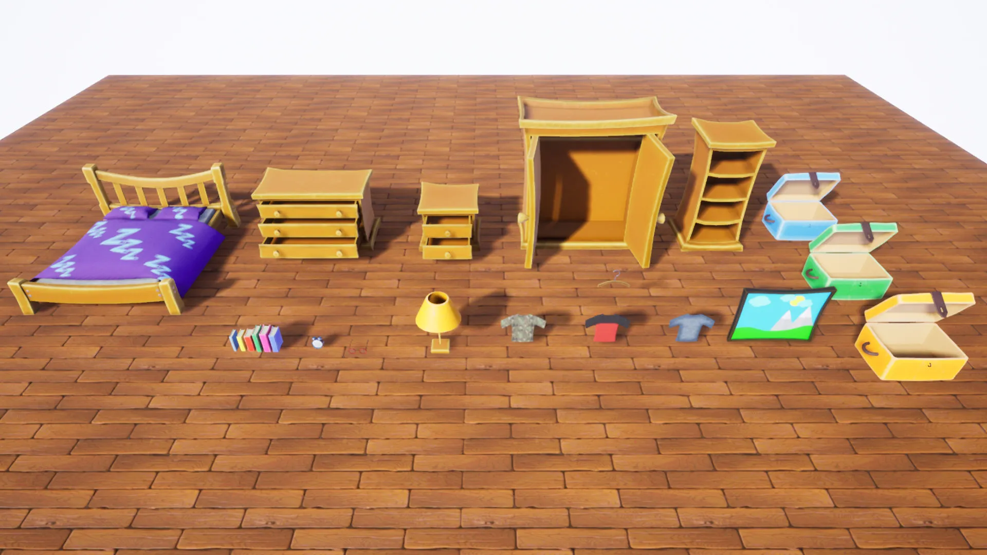 Stylized Bedroom Furniture