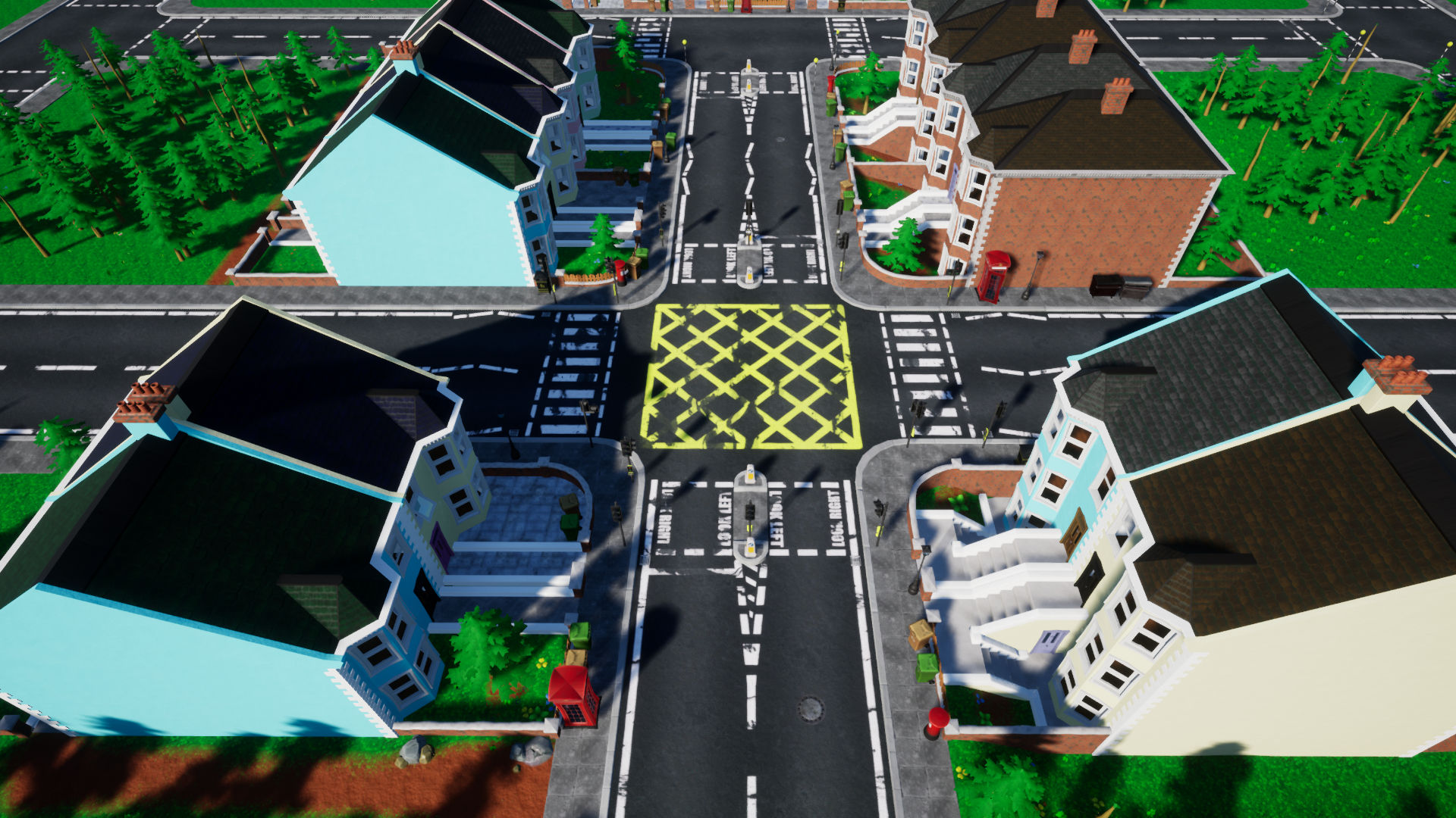 UK Modular House and Road