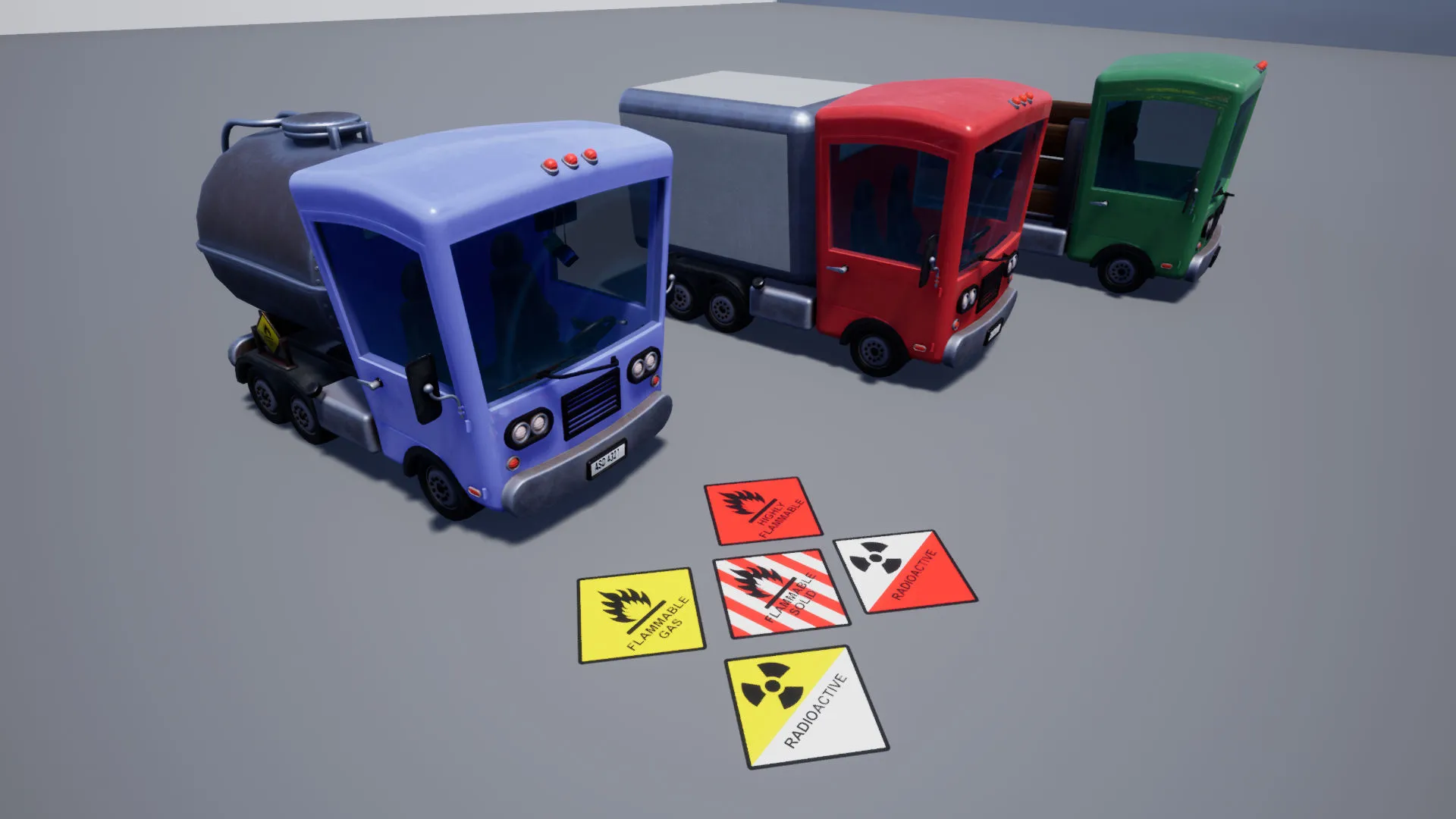 Stylized Truck Pack - Unreal Engine Marketplace
