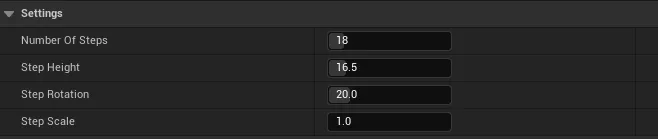 PROCEDURAL HOUSE GENERATION SETTINGS