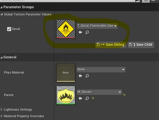 Add the new material texture.