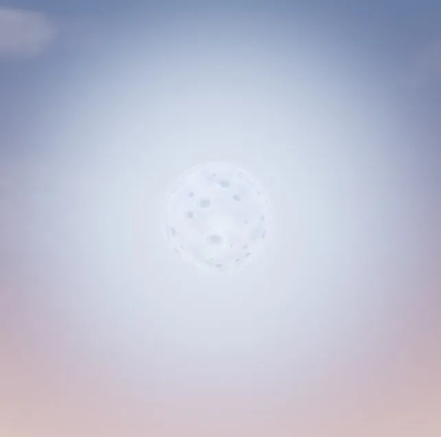 Add the moon to the level.
